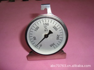 Stainless Steel Thermometer, Thermometer, High Temperature Meter, Refrigerator Thermometer, Round Thermometer