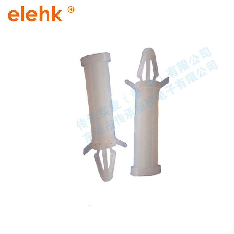 厂家直销PC板隔离柱单头平底隔离柱尼龙电板间隔柱插入式绝缘柱