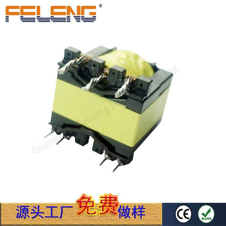 PQ3230立式6+6铜箔扭脚多绕组新能源大功率逆变器电源高频变压器