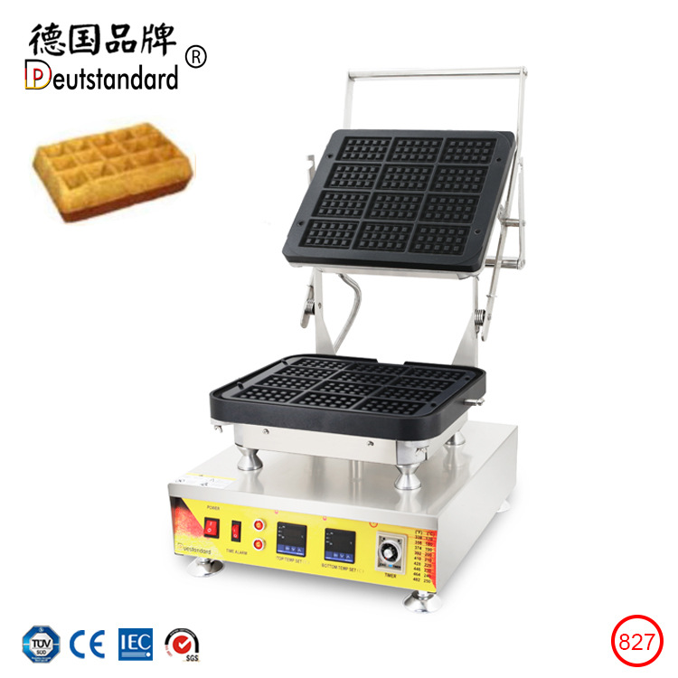 新动力深格华夫炉/夹心威化饼机/华夫机制造商/华夫松饼烘焙设备