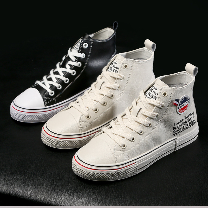 Baskets femme en En cuir - Ref 3420769 Image 4