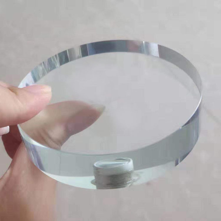 进口设备定制加工水晶玻璃 诚隆玻璃厂长期供应精致水晶钢化玻璃