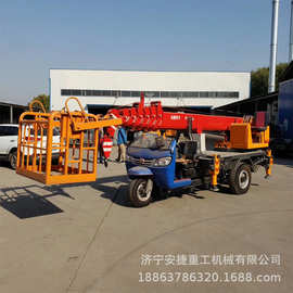 山东济宁三轮吊车图片和价格 三轮吊车5吨多少钱 21米三轮起重机
