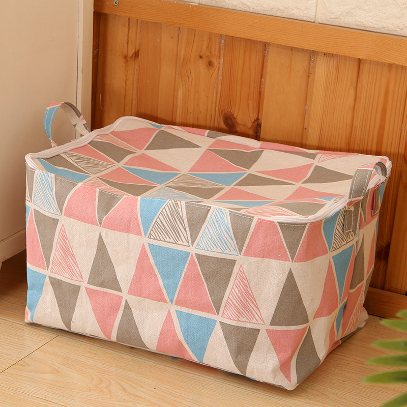 다채로운 삼각형 보관 가방
