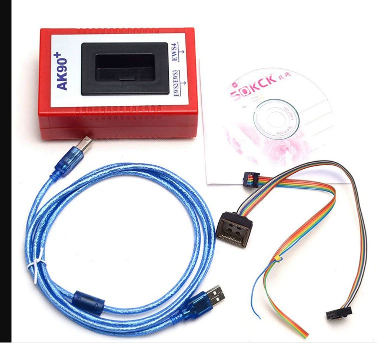 AK90 + ДЛЯ B- M-W KEY-PROG AK90 + EWS Противоугонный прибор для сопоставления ключей V3.19