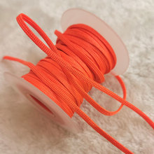 CF001現貨3mm加厚橙色細繩 滌綸高強超細密扁繩特殊用途潛水拉繩