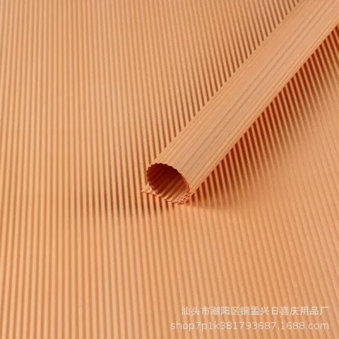 Корпусная упаковочная бумага с узором цветов, моноколор 50×70 см, 20 листов