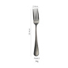 Cross -border 1010 stainless steel gold -plated knife and fork spoon Western dining sword fork restaurant tableware gift box set gift