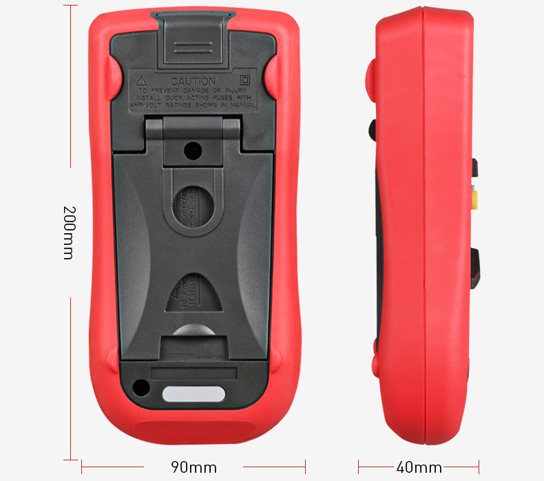 优利德授权UT61A UT61E自动量程温度测量电工万能表数字万用表