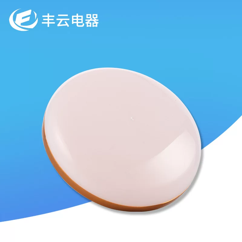 Manufacturer-produced E27 screw-in living room household LED golden glossy white flying saucer lamp high-transparency lighting fixture kit