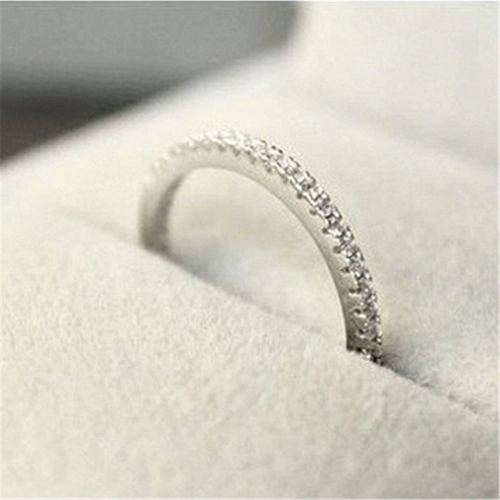 Серебряное украшение ногтей платиновое кольцо для возлюбленной Aliexpress