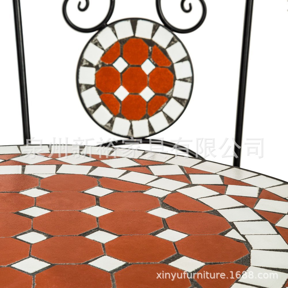 马赛克庭院桌椅组合3
