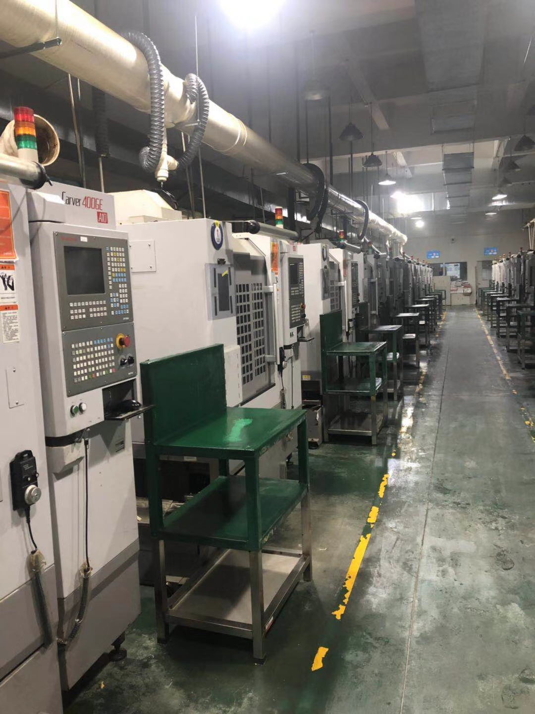 工厂在位北京精雕Carver 400GE-A10部分带带四轴二手北京雕铣