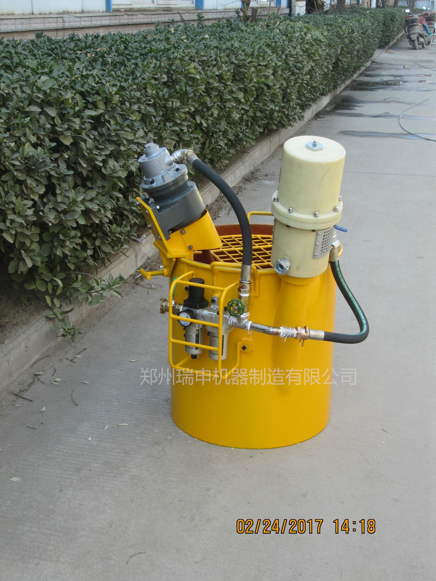 矿用RG30-120气动注浆泵 气动灌浆机