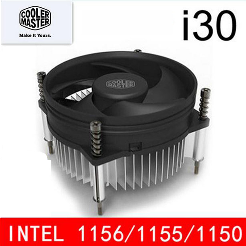 酷冷至尊I30 CPU散热器 1155 1150 1151 H61 H110 散热器风扇
