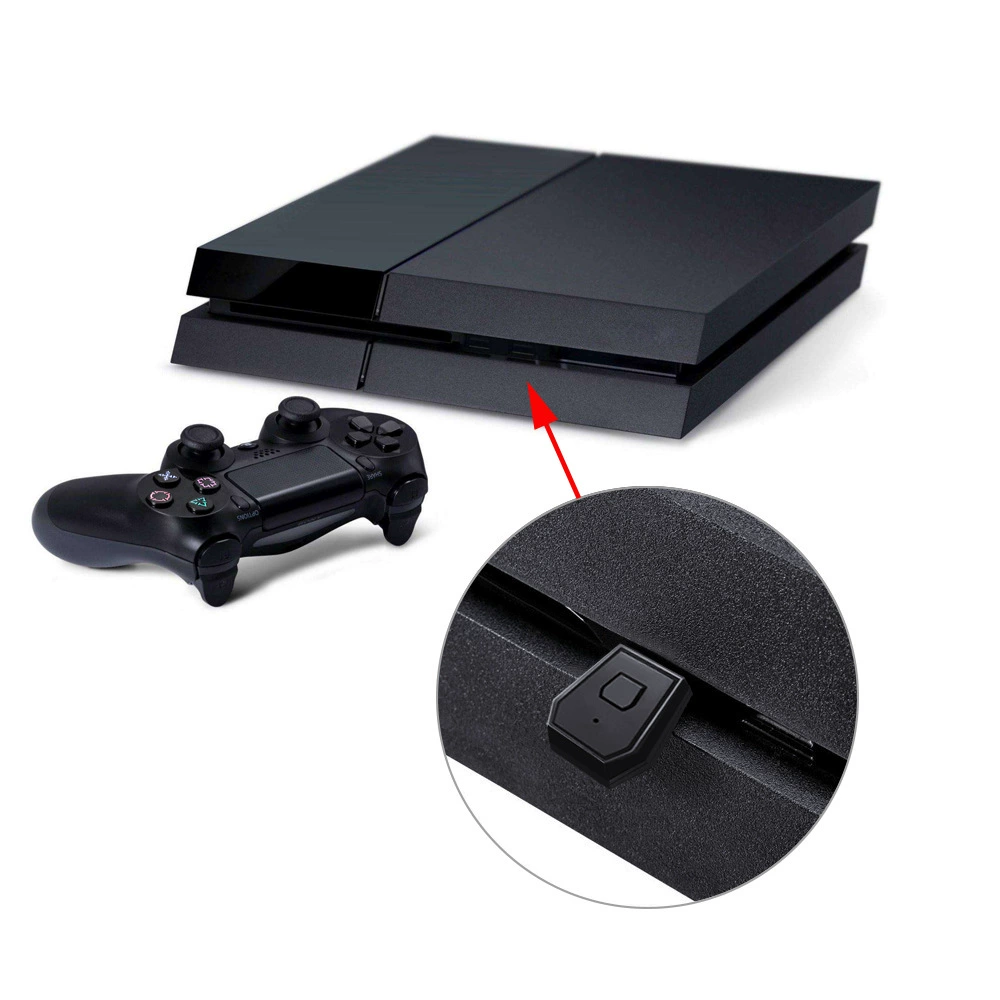 Проводной адаптер PS4 Bluetooth 4.0 USB адаптер для геймпада PS4, приемник наушников
