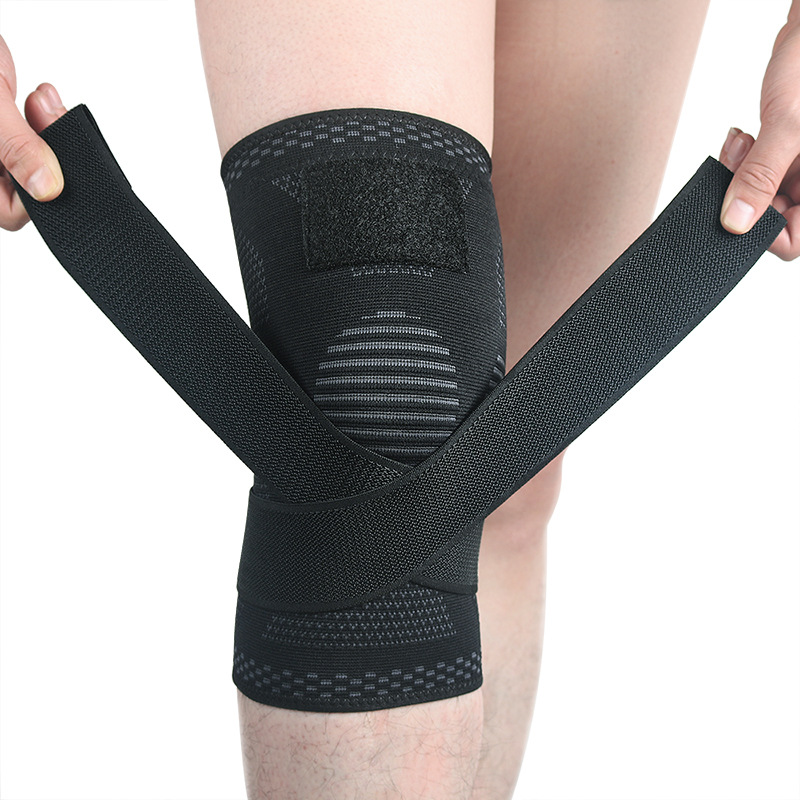 Genouillère de sport pour course et fitness compression élastique_voghion.com