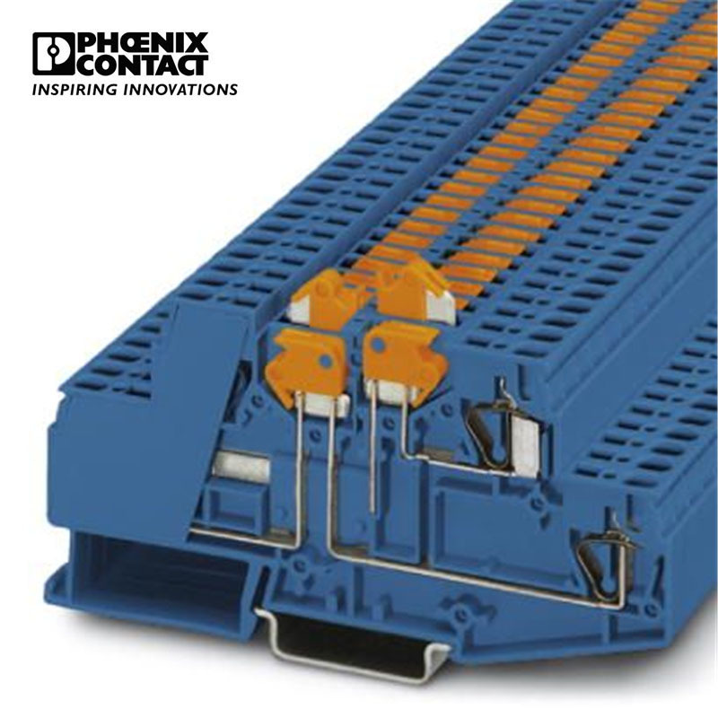 菲尼克斯 刀闸分断端子 螺钉连接 ZDMTK 2,5 BU-3006784-50