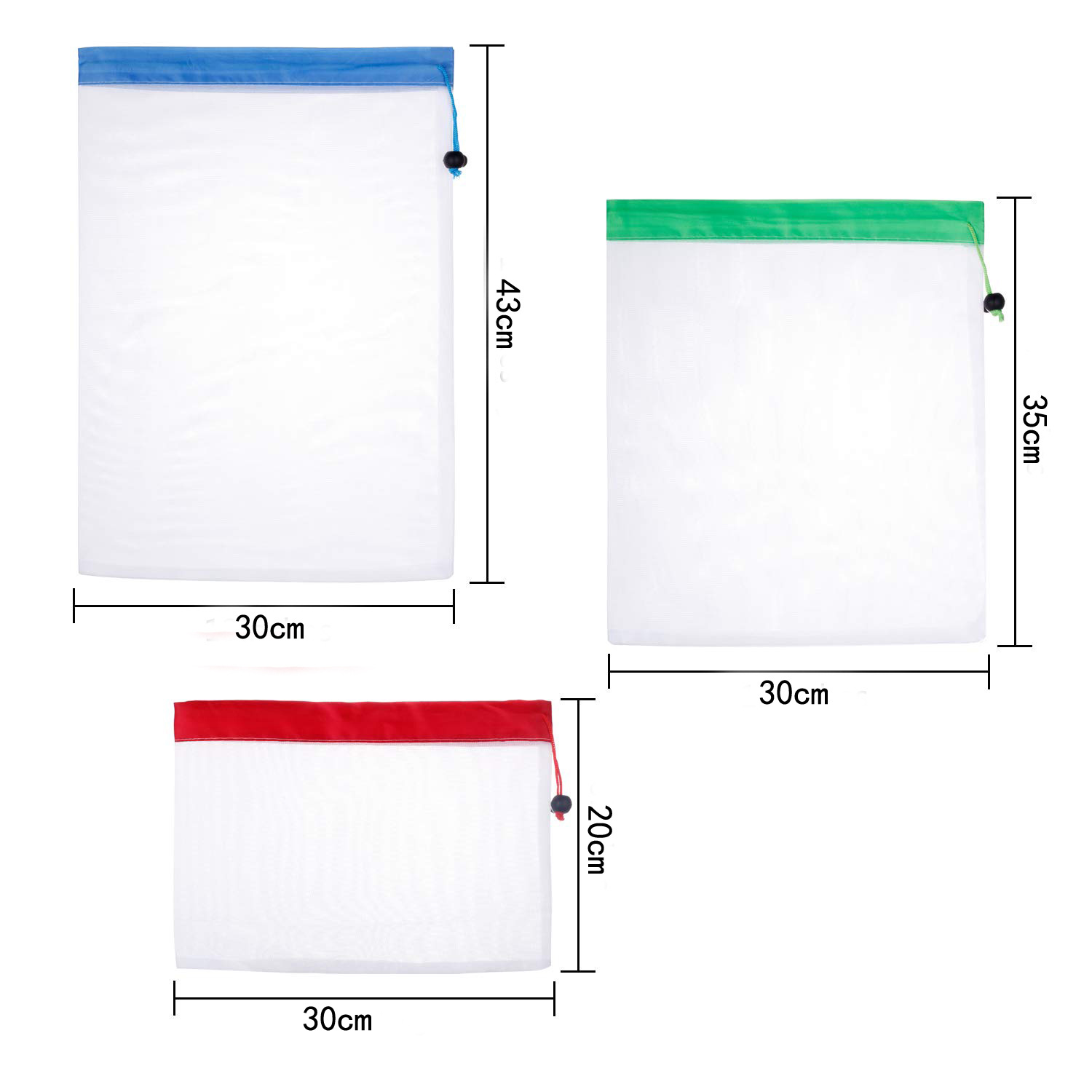 广东佳骋厂家定制水果袋蔬菜袋环保可重复使用清洗袋子