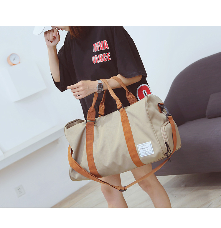 Unisex Basic Classic Style Solid Color Oxford Cloth Travel Bags display picture 2