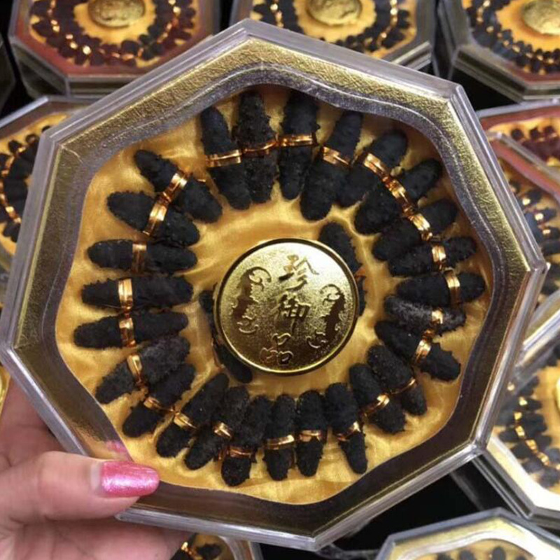 大连淡干迷你小海参产地直批海参干货一件代发海参海产品30条一盒|ms