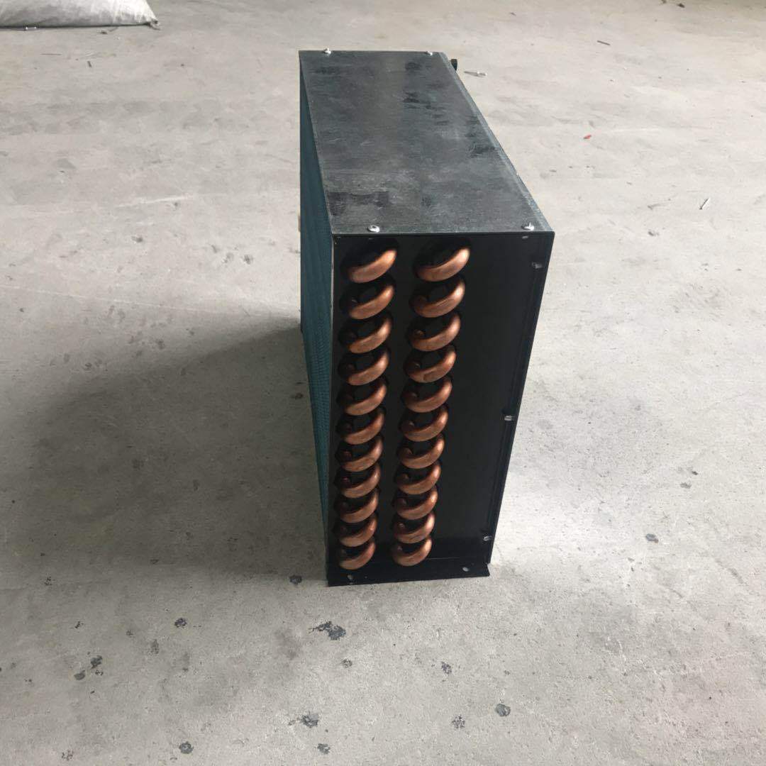 河南冷凝器生产厂家  批量生产冷柜制冷设备用风冷铝翅片冷凝器
