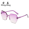 Trend sunglasses, fashionable marine glasses suitable for men and women, European style