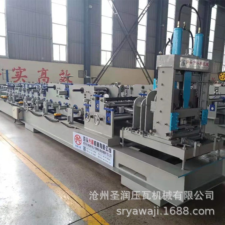 全自动C型钢机  电动换型C型钢机 彩钢檩条机彩钢成型设备