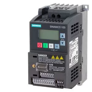 Сименс V20 частотный преобразователь 6SL3210-5BB15-5BV1 1AC 220V 0.55kW с фильтованием