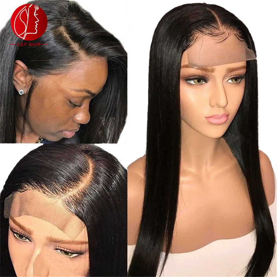 Brazilian Wig 4*4 Straight Lace Closure...