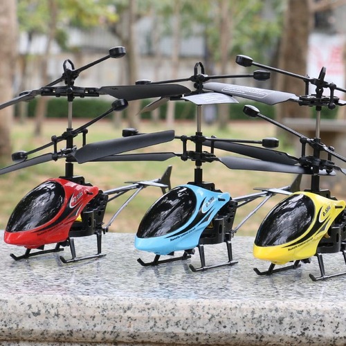 New Year gift compact remote control aircraft mini electric charging remote control helicopter drone with light