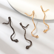 Personalized Fashion Snake Earrings Exaggerated Creative Snake Element Earrings display picture 13