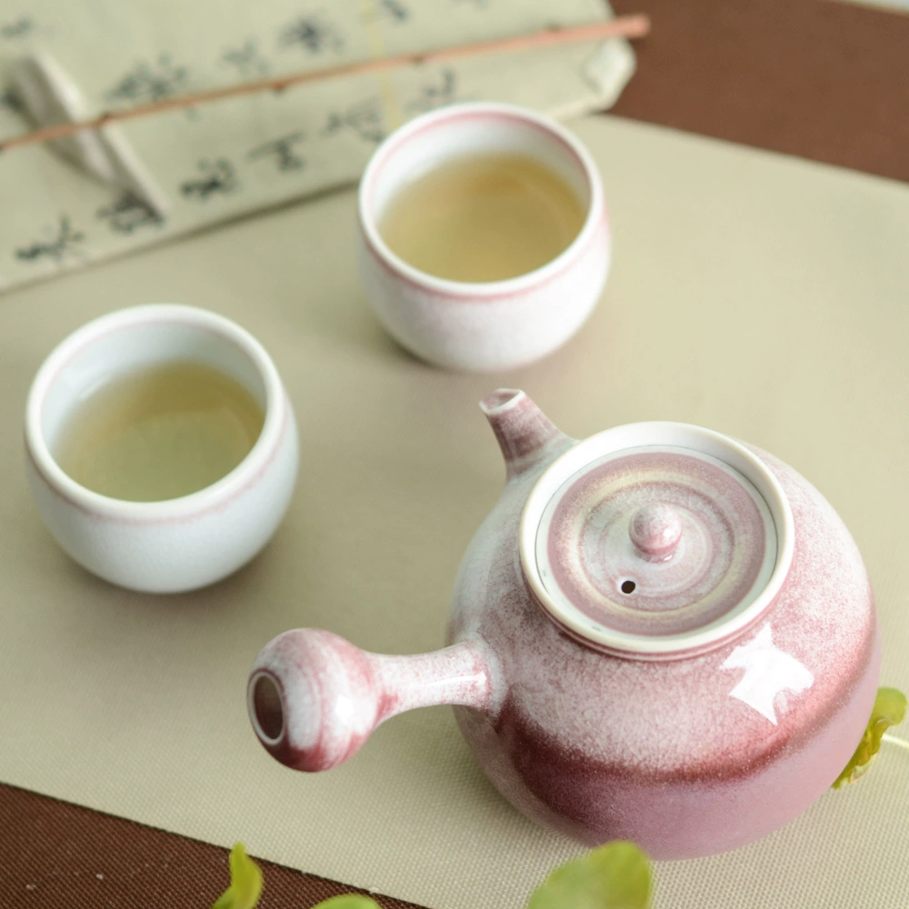 Ceramic Japanese tea set, filter, teapot, DIY