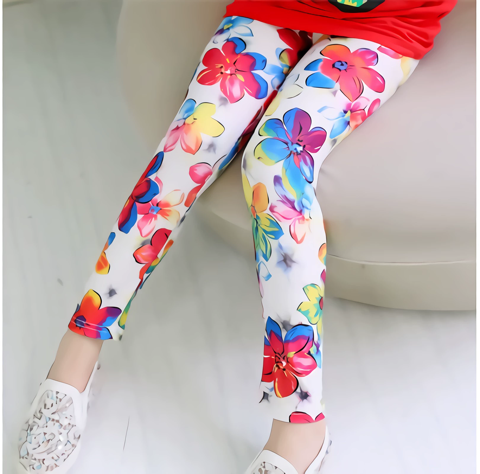 Spring children's leggings, trousers, 2021 collection, for teenagers
