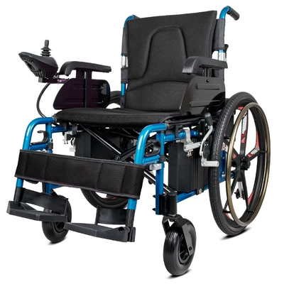 Xinkangda electric wheelchair scooter lightweight folding shock-absorbing portable aluminum alloy for the elderly