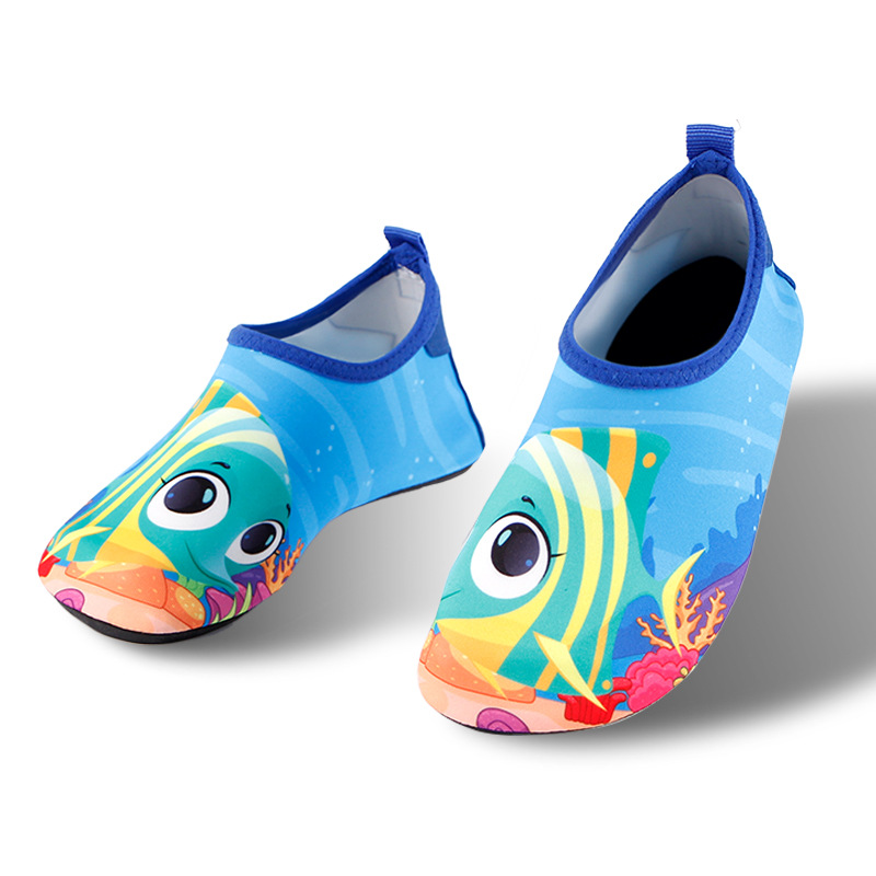 爆款跨境户外涉水鞋溯溪鞋沙滩鞋儿童游泳鞋瑜伽鞋贴肤鞋一件代发