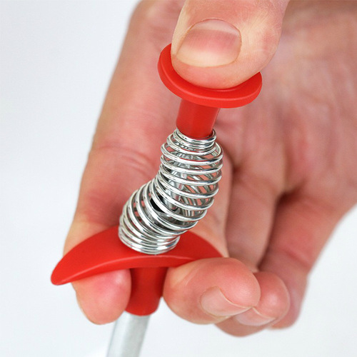 Pipe dredge household wire spring hair hook kitchen sewer tool water pipe hair cleaner