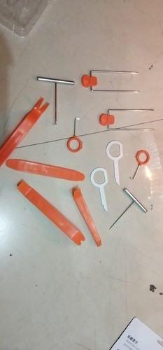 Auto supplies wholesale audio modification and disassembly tools 12-piece set (A product) steering wheel modification tools