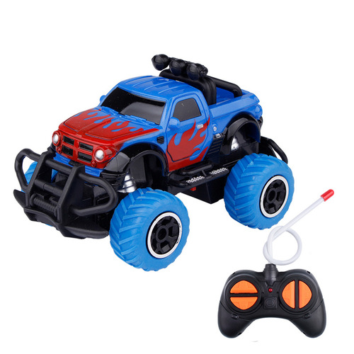 Amazon hot selling toys new four-way wireless remote control off-road car model children's toy car manufacturer wholesale
