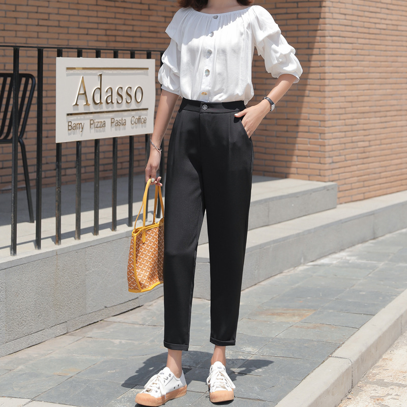 Pentalon été en Mousseline de soie - Ref 3434407 Image 6