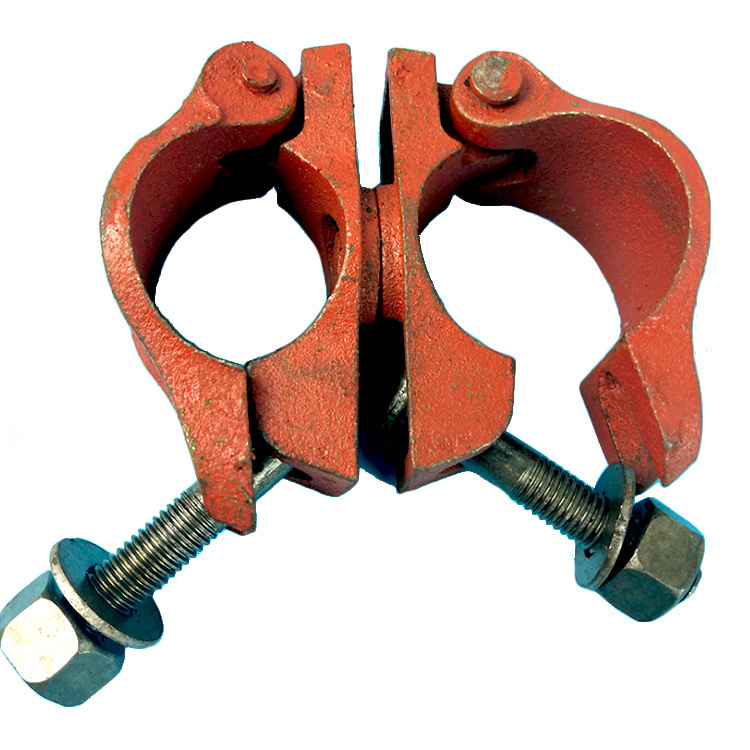 厂家供应十字转向连接对接扣件 玛钢固定脚手架建筑钢管连接扣件
