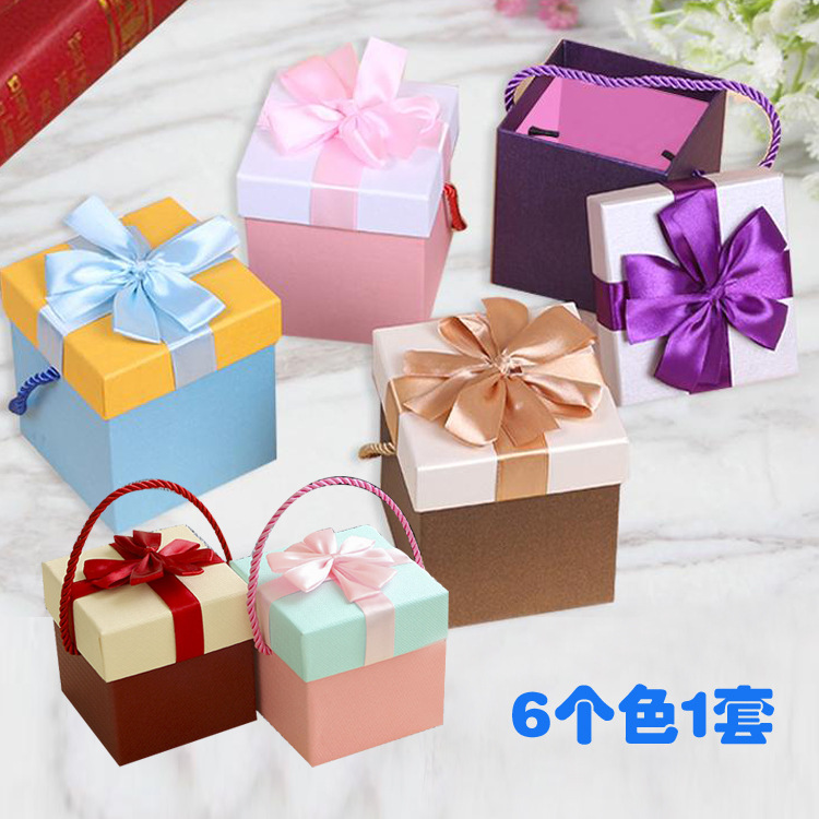 圣诞节平安夜创意苹果盒圣诞礼品盒送闺蜜男女朋友平安礼物包装盒