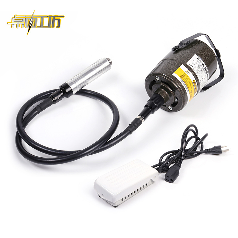 桌面工坊玉石打磨 软轴吊磨机 木工雕刻 大功率抛光机