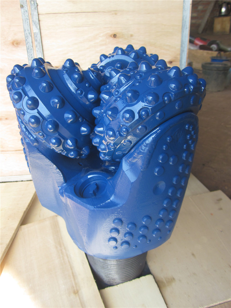 适合鹅卵石地层用的钻头 球齿牙轮钻头打硬地层的钻头