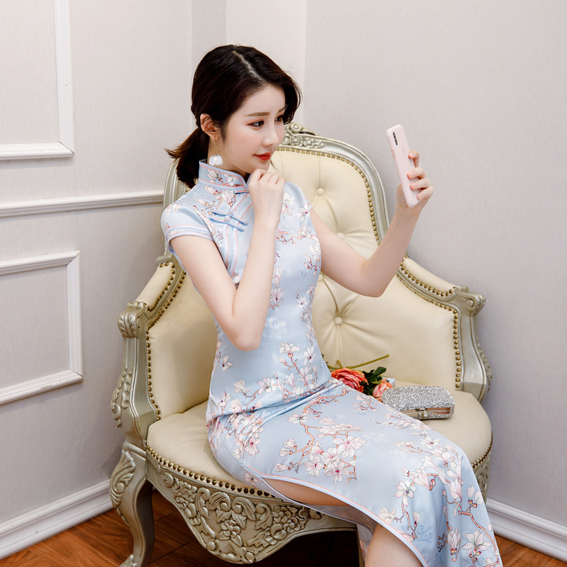 Chinese Dress Qipao for women Retro national cheongsam dress banquet ...