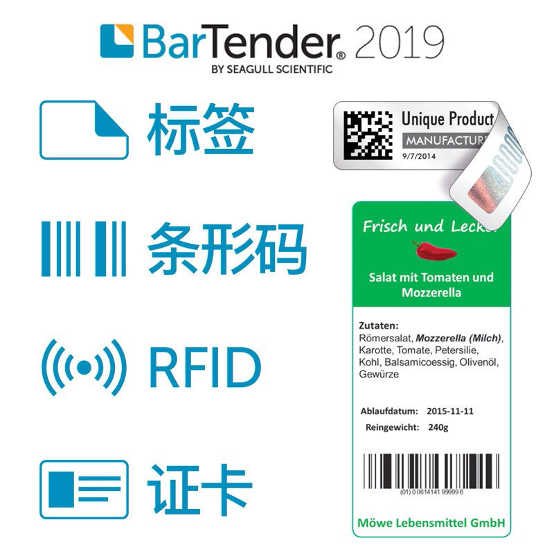 BarTender 2019רҵԶҵǩӡǩ