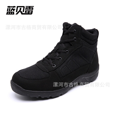 冬季轻便防寒鞋羊毛休闲帆布棉鞋中老年加绒户外保暖靴雪地靴