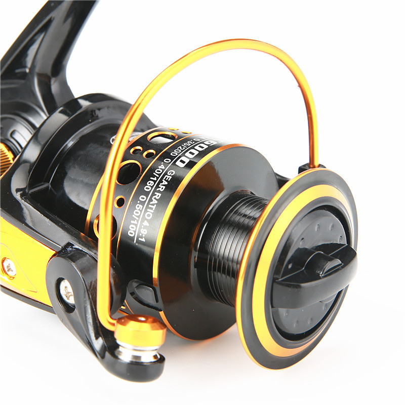 Alambre DE METAL DE LA Copa carrete de pesca rueda giratoria caña de pescar de la rueda caña de pescar de roca engranaje de pesca 13 eje