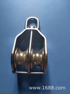 不锈钢滑轮304   316单滑轮。双滑轮。