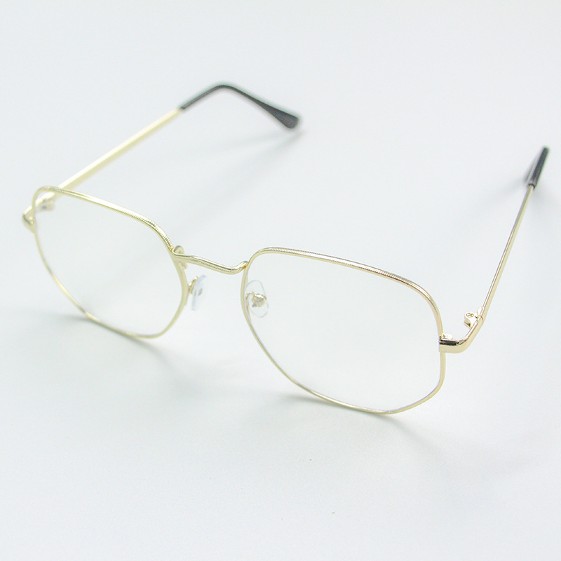 簡碩新款防藍光平光鏡 複古男女框架眼鏡 精致橢圓形眼鏡架潮